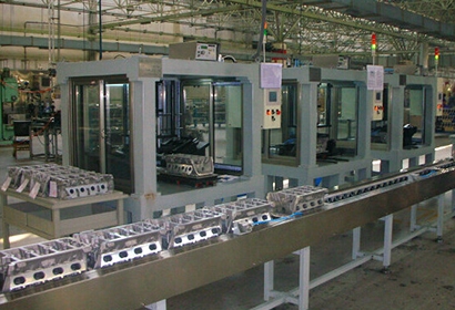 三工位式缸蓋試漏機(jī)